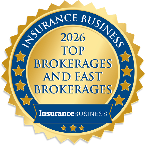 Insurance Business 2026 Top Brokerages and Fast Brokerages badge